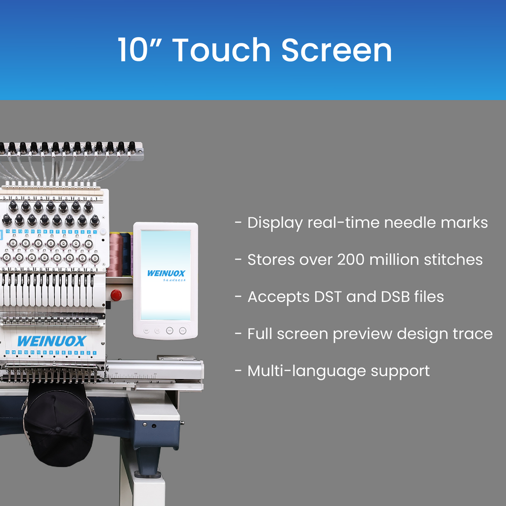 Weinuox 15 Needle Embroidery Machine
